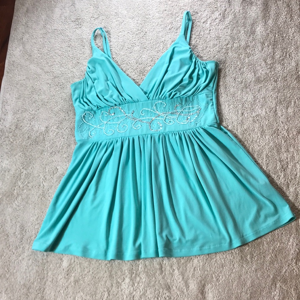 Vintage Tiffany Blue Arden B. Top